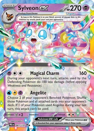 Sylveon ex - 041/131 - SV: Prismatic Evolutions (PRE)