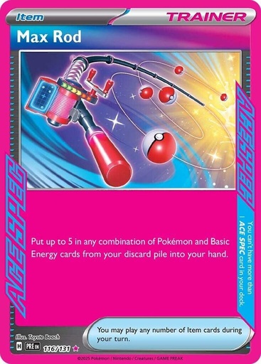Max Rod - SV: Prismatic Evolutions (PRE)