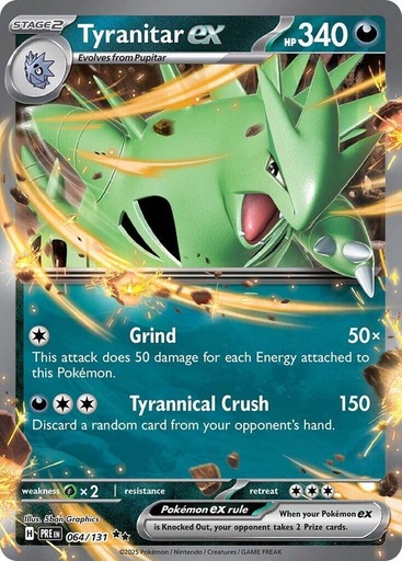 Tyranitar ex - SV: Prismatic Evolutions (PRE)