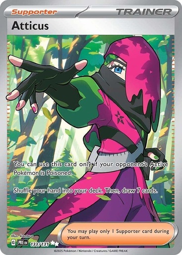 Atticus - 133/131 - SV: Prismatic Evolutions (PRE)