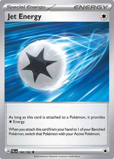 Jet Energy - SV02: Paldea Evolved 190/193