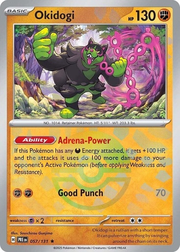 Okidogi (Poke Ball Pattern) - SV: Prismatic Evolutions (PRE)