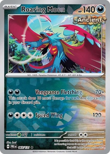 Roaring Moon (Poke Ball Pattern) - SV: Prismatic Evolutions (PRE)