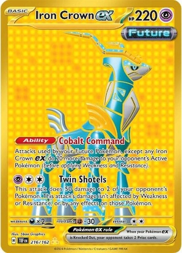 Iron Crown ex - 216/162 - SV05: Temporal Forces (TEF)