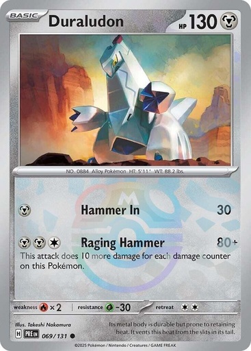 Duraludon (Master Ball Pattern) - SV: Prismatic Evolutions (PRE)