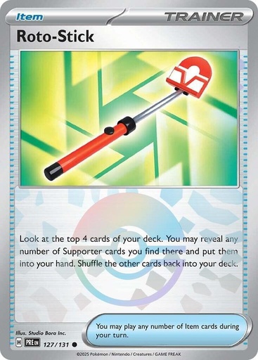 Roto-Stick (Poke Ball Pattern) - SV: Prismatic Evolutions (PRE)