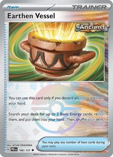 Earthen Vessel (Poke Ball Pattern) - SV: Prismatic Evolutions (PRE)