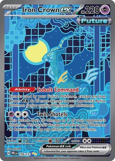 Iron Crown ex - SV: Prismatic Evolutions (PRE)