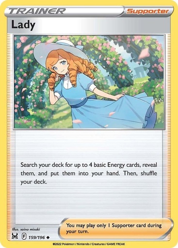 Lady - SWSH11: Lost Origin 159/196