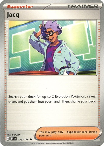 Jacq - SV01: Scarlet & Violet Base Set 175/198