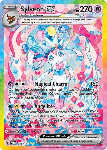 Sylveon ex - 156/131 - SV: Prismatic Evolutions (PRE)
