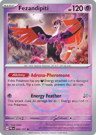 Fezandipiti (Poke Ball Pattern) - SV: Prismatic Evolutions (PRE)
