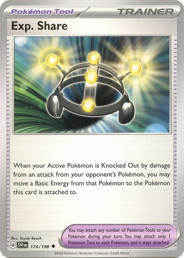 Exp. Share - SV01: Scarlet & Violet Base Set 174/198