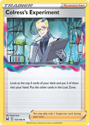 Colress's Experiment - SWSH11: Lost Origin 155/196