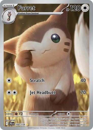 Furret - 168/159 - SV09: Journey Together (JTG)