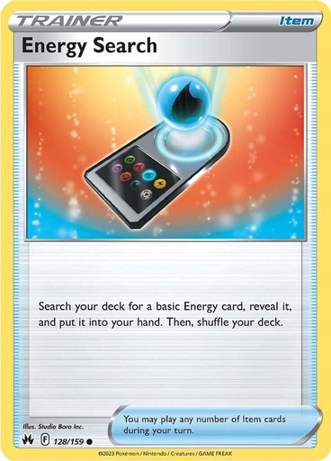 Energy Search - Crown Zenith 128/159