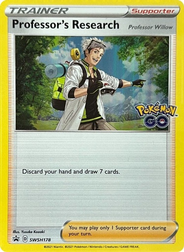 Professor's Research - SWSH178 - SWSH: Sword & Shield Promo Cards