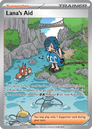 Lana's Aid - 219/167 - SV06: Twilight Masquerade (TWM) 