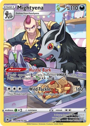 Mightyena - SWSH10: Astral Radiance Trainer Gallery (SWSH10:TG) 