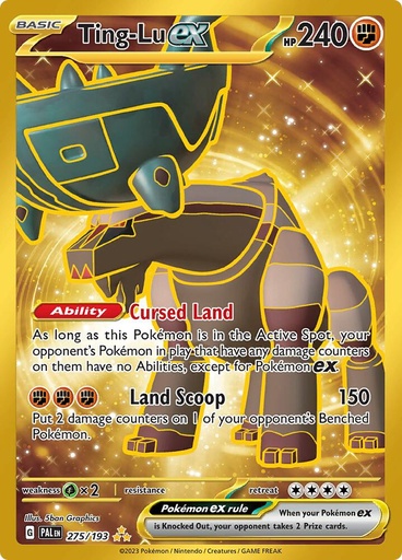 Ting-Lu ex - 275/193 - SV02: Paldea Evolved (PAL) 