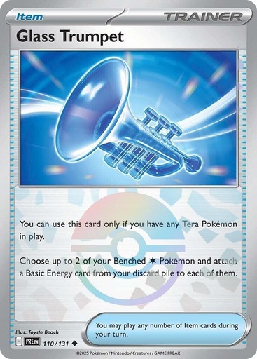 Glass Trumpet (Poke Ball Pattern) - SV: Prismatic Evolutions (PRE) 