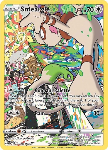 Smeargle - SWSH12: Silver Tempest Trainer Gallery (SWSH12: TG) 
