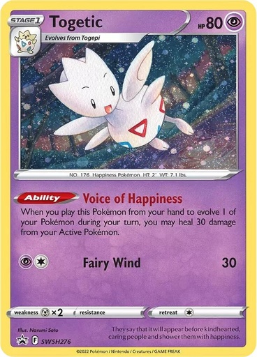 Togetic - SWSH276 - SWSH: Sword & Shield Promo Cards (SWSD) 