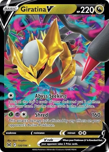 Giratina V - SWSH11: Lost Origin (SWSH11) 
