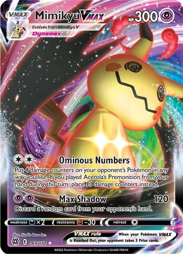 Mimikyu VMAX - SWSH09: Brilliant Stars (SWSH09) 