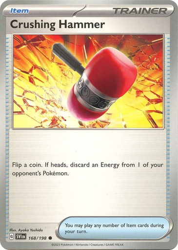 Crushing Hammer - SV01: Scarlet & Violet Base Set 168/198