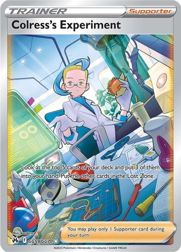 Colress's Experiment - Crown Zenith: Galarian Gallery (CRZ:GG) 