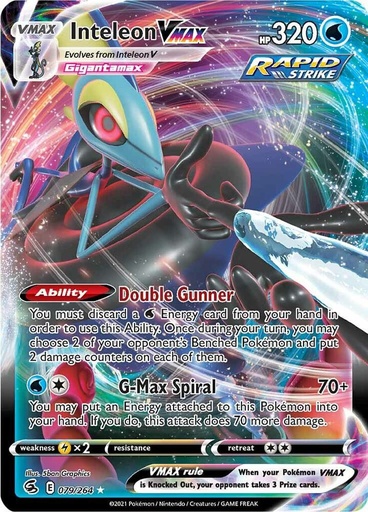 Inteleon VMAX - SWSH08: Fusion Strike (SWSH08) 