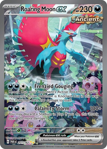 Roaring Moon ex - 251/182 - SV04: Paradox Rift (PAR) 