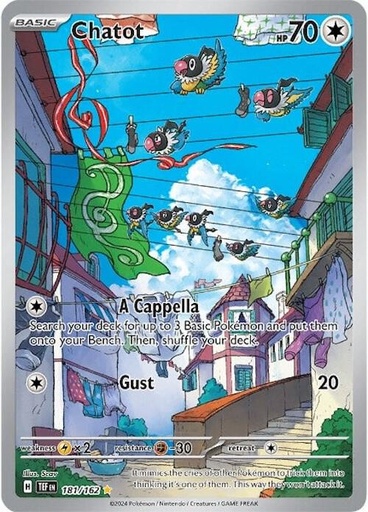 Chatot - 181/162 - SV05: Temporal Forces (TEF) 