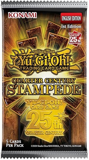 Quarter Century Stampede Booster Pack - Quarter Century Stampede 