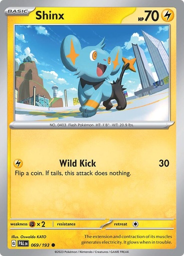 Shinx - SV02: Paldea Evolved Reverse 069/193