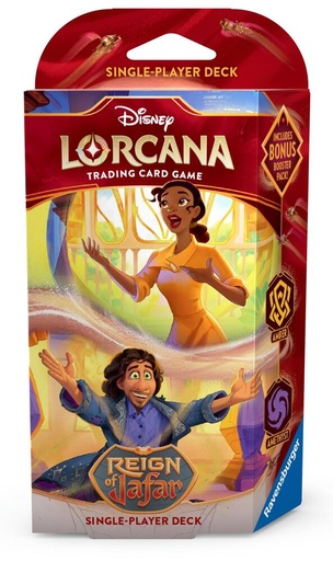 [11098544] Disney Lorcana: Reign of Jafar Starter Deck (Amber & Amethyst) - Reign of Jafar (8)