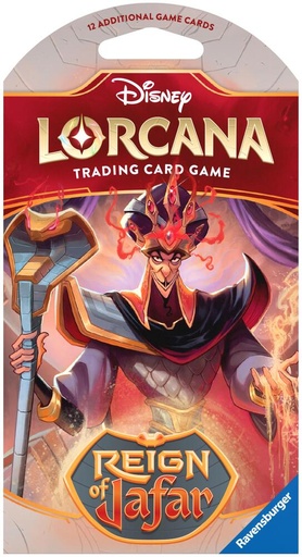 [11098506] Disney Lorcana: Reign of Jafar Sleeved Booster Pack - Reign of Jafar (8)