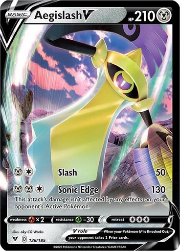 Aegislash V - SWSH04: Vivid Voltage (SWSH04)