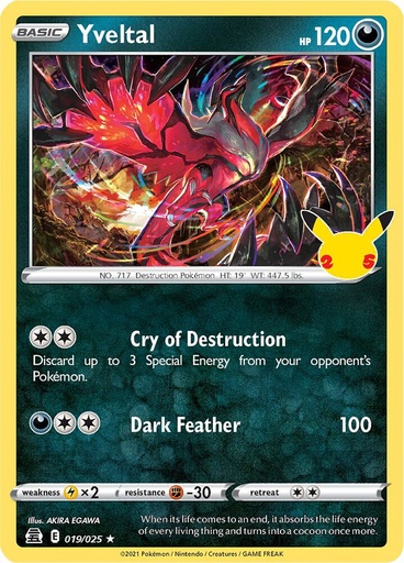 Yveltal - Celebrations (CLB)