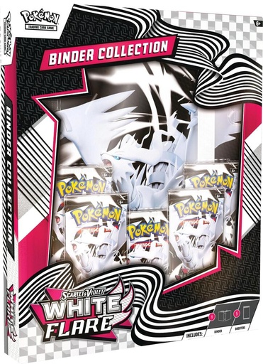 [10-10039-119] White Flare Binder Collection En - SV: White Flare