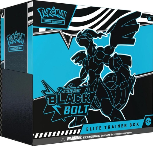 [10-10037-112] Black Bolt Elite Trainer Box - SV: Black Bolt (BLK)