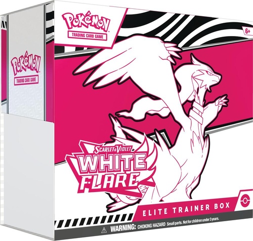 [10-10037-107] White Flare Elite Trainer Box - SV: White Flare