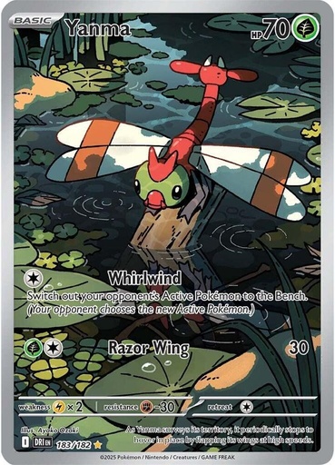 Yanma - 183/182 - SV10: Destined Rivals (DRI)