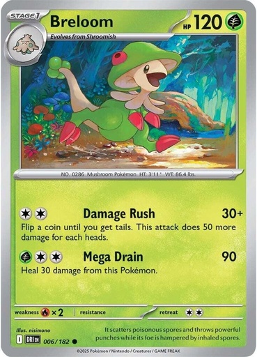 Breloom - SV10: Destined Rivals (DRI)