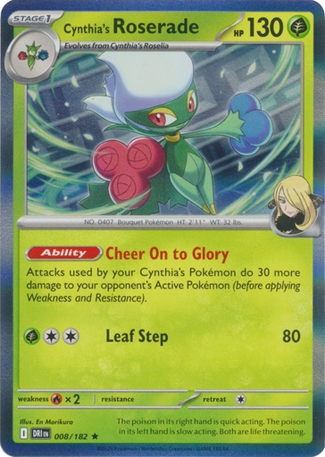 Cynthia's Roserade - SV10: Destined Rivals (DRI)