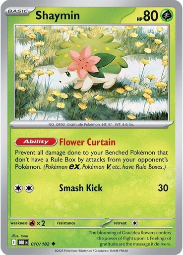 Shaymin - 010/182 - SV10: Destined Rivals (DRI)