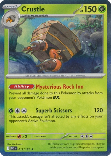 Crustle - 012/182 - SV10: Destined Rivals (DRI)