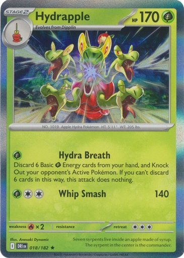 Hydrapple - 018/182 - SV10: Destined Rivals (DRI)
