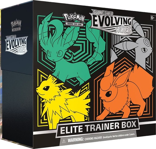 Evolving Skies Elite Trainer Box Flareon/Jolteon/Umbreon/Leafeon